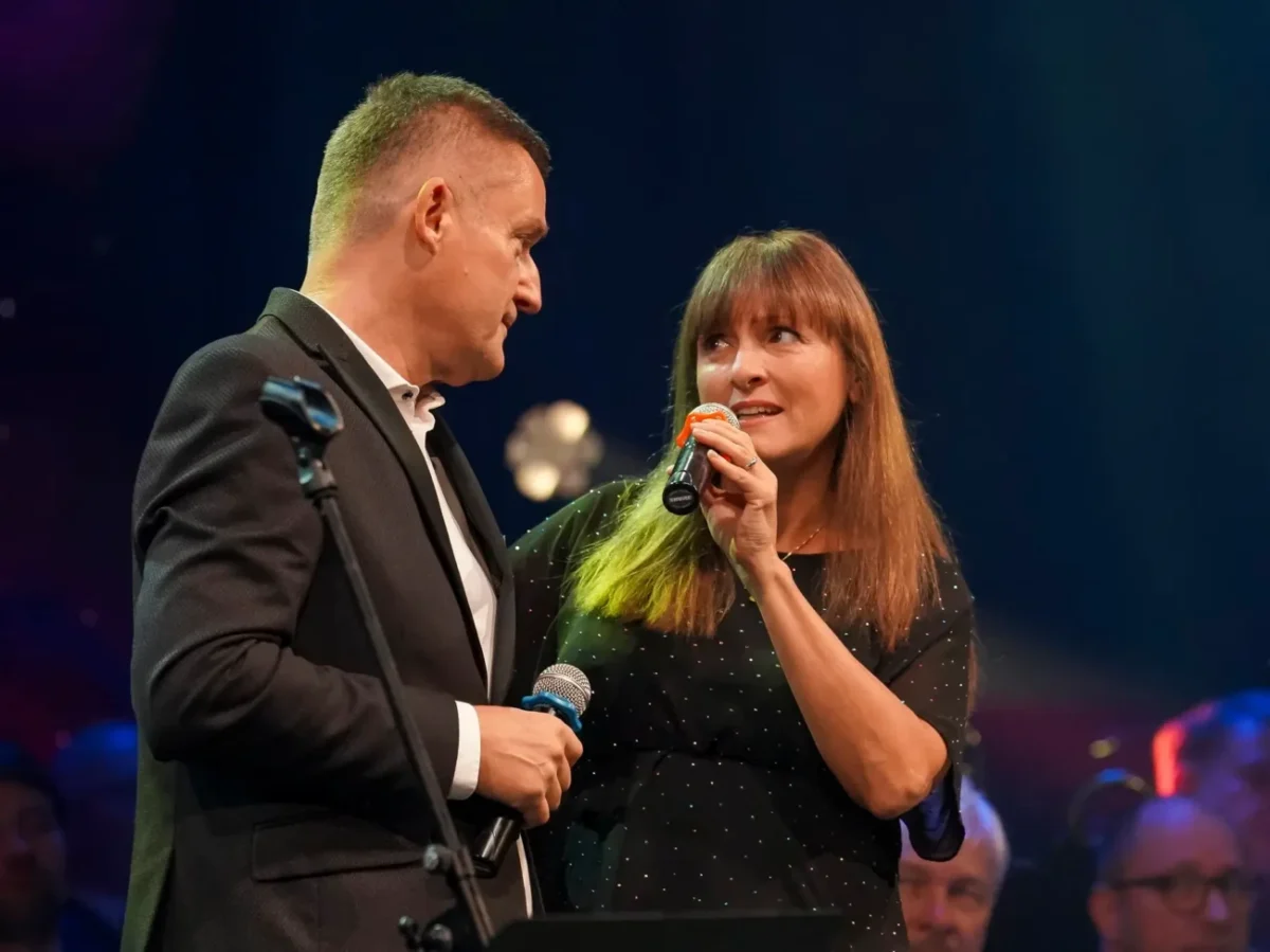 Ivana Bartošová na vzpomínkovém koncertu.