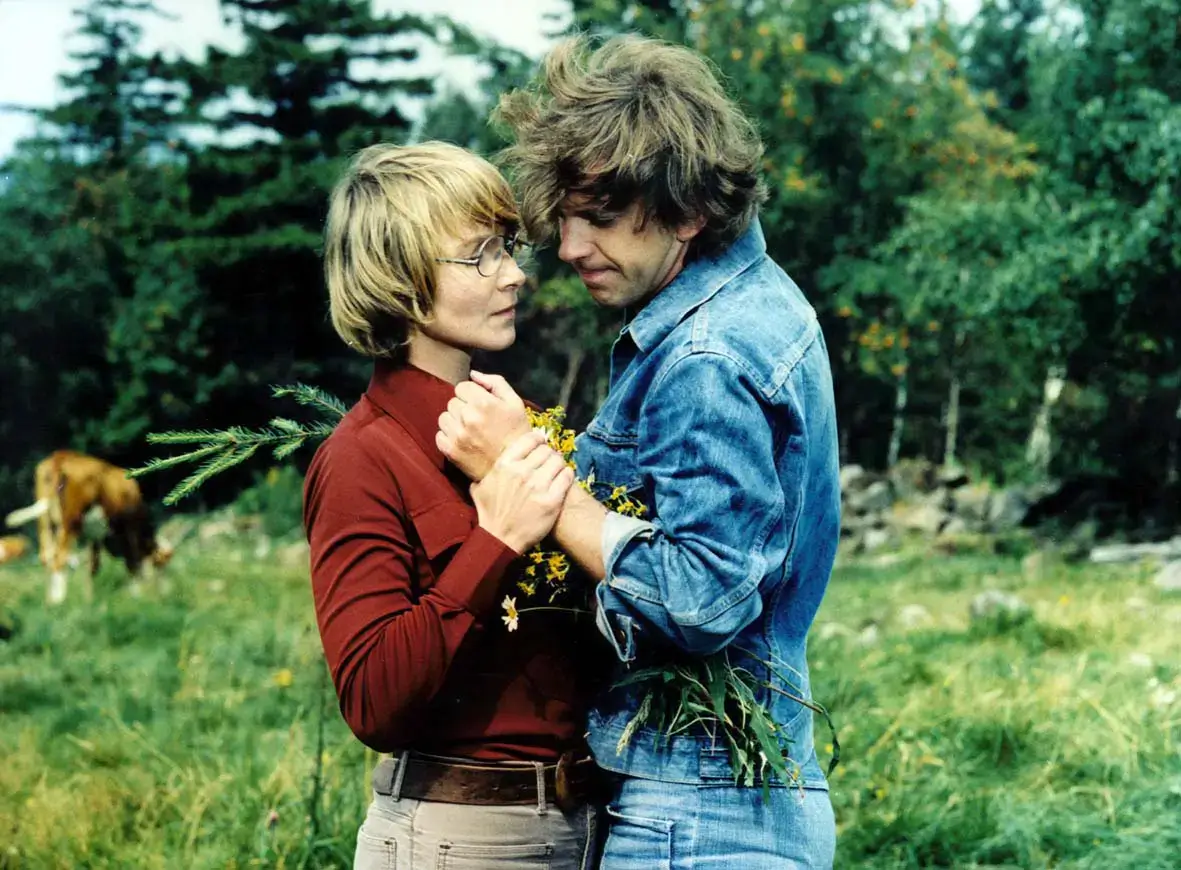 Daniela Kolářová a Jaromír Hanzlík ve filmu Léto s kovbojem.