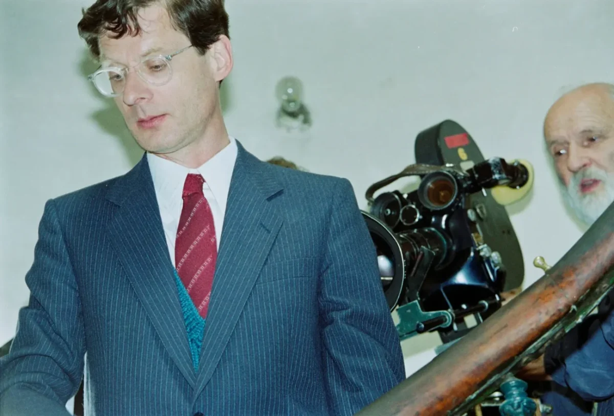 Záběr z natáčení Otesánka.