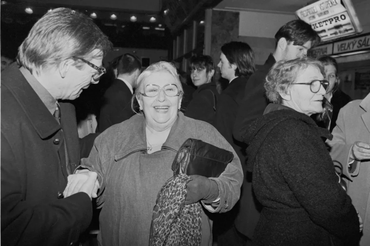 Stella Zázvorková v roce 1995.