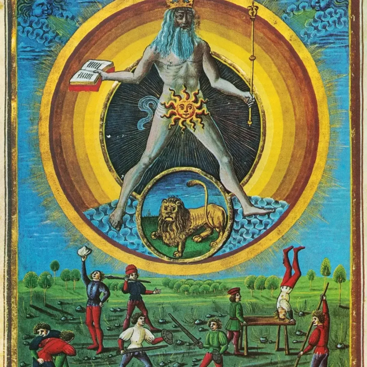 Lvi jsou pod vlivem samotného Slunce