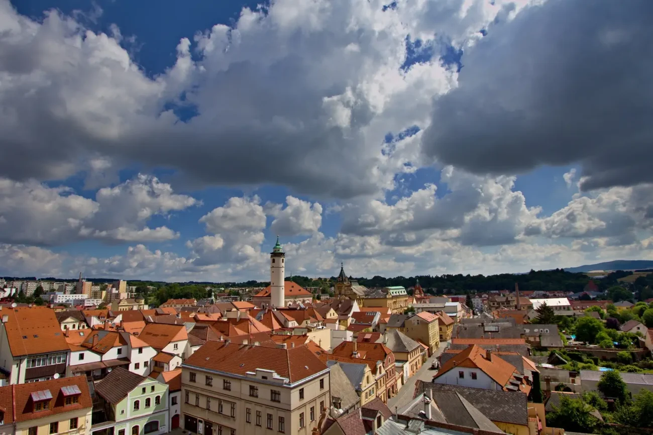Pohled na Domažlice