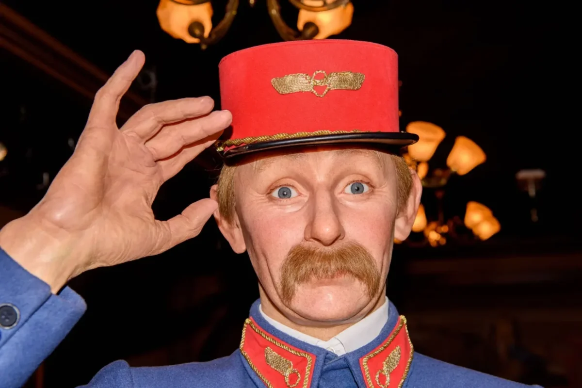 Vosková figurína Vlasty Buriana