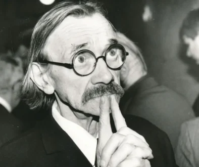 český herec Josef Kemr na černobílém snímku