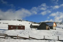 Ilustrativní obrázek horské chaty