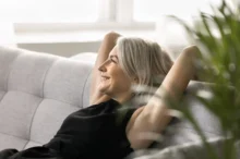 spokojená žena