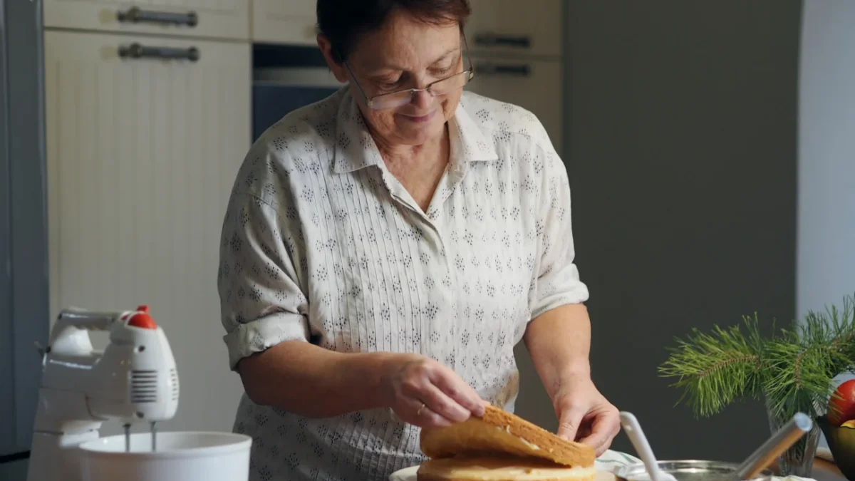 žena vaří