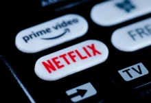 Tlačítko Netflix na ovladači