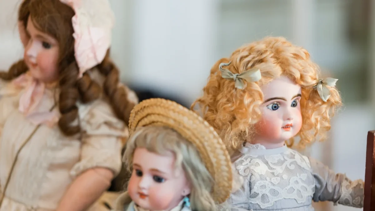 porcelánové panenky 3ks