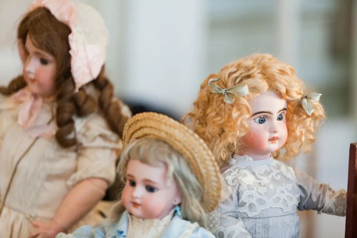 porcelánové panenky 3ks