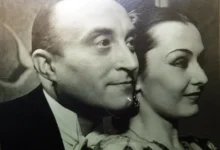 Dobová fotografie Oldřicha Nového a Hany Vítové