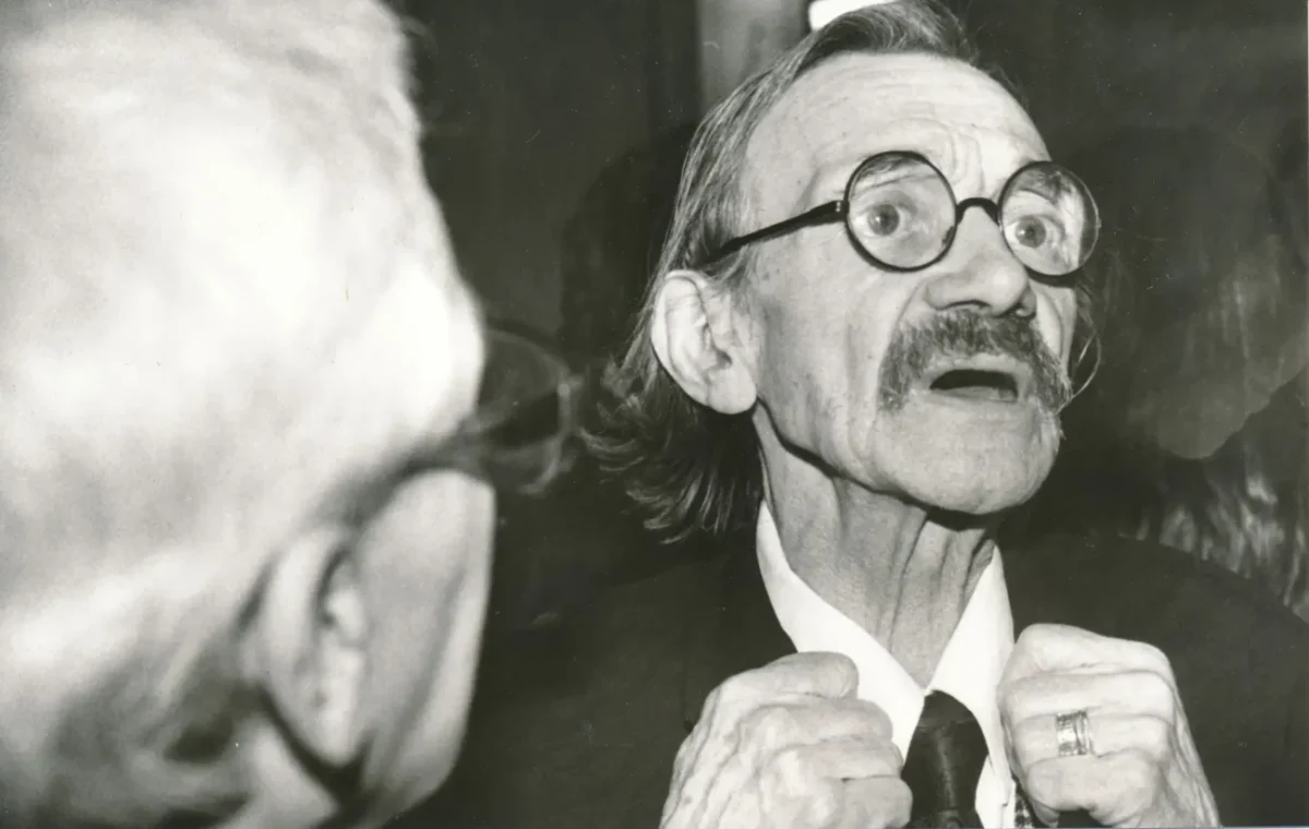 Josef Kemr na černobílé fotografii