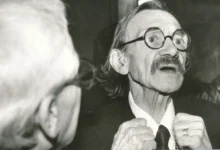 Josef Kemr na černobílé fotografii
