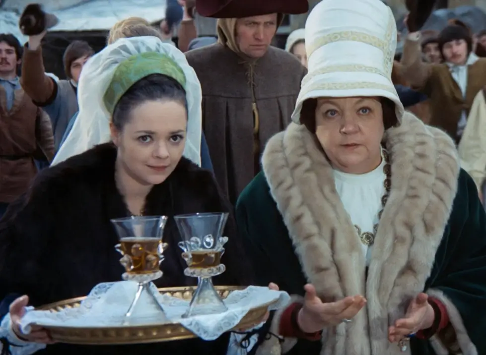 Fotografie z pohádky Tři oříšky pro Popelku.