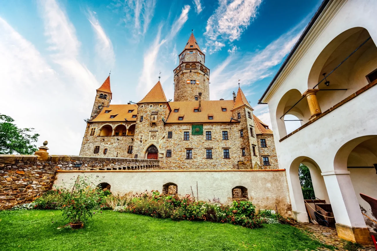 Hrad Bouzov.