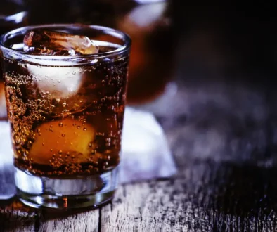 Drink na bázi limonády