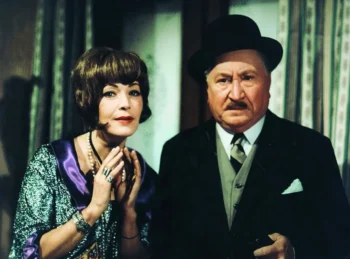 Květa Fialová a Jaroslav Marvan ve filmu Partie krásného dragouna