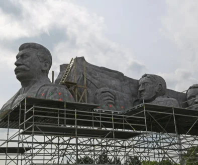 Stalinův památník v Praze.