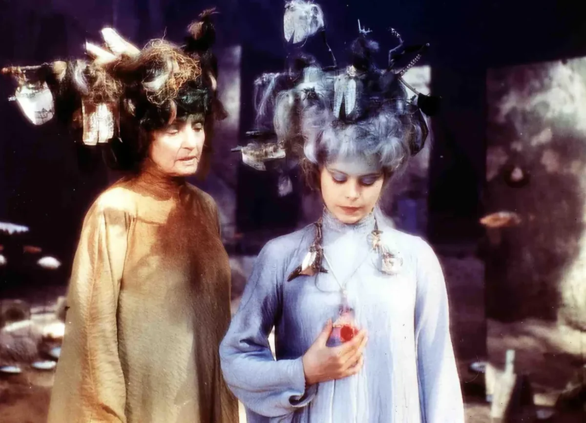 Záběr z pohádky Malá mořská víla.