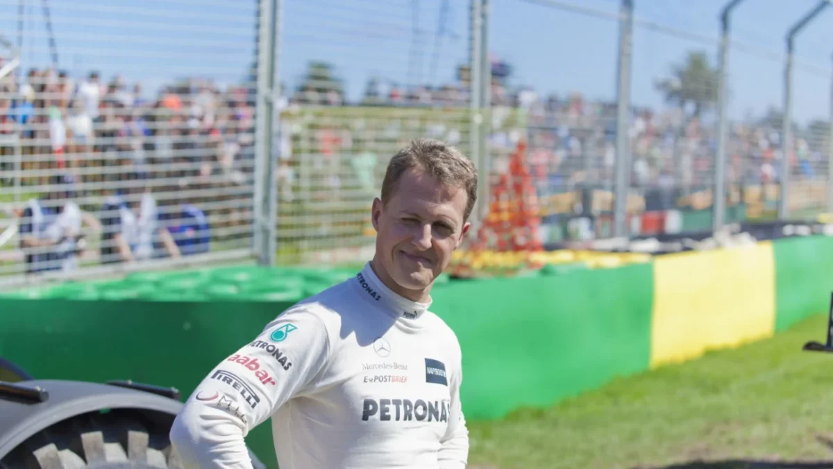 Michael Schumacher v roce 2012.