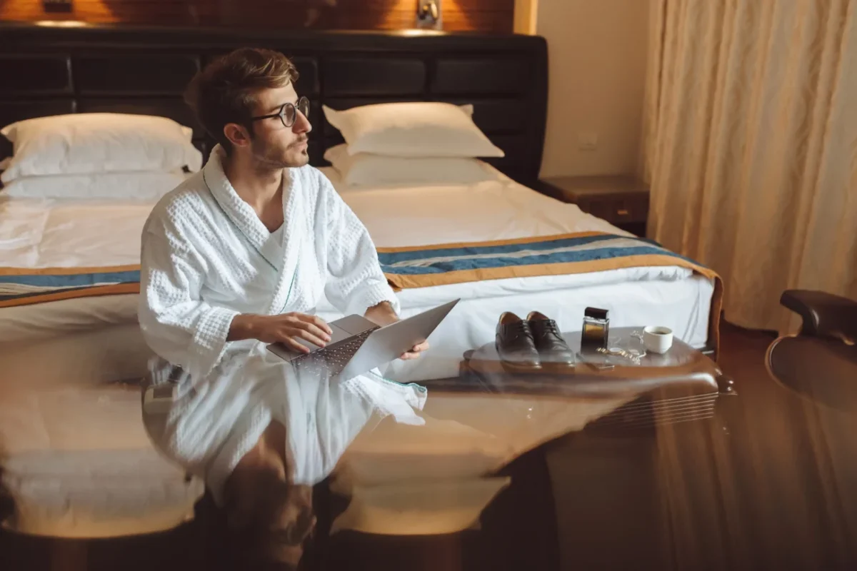 Úspěšný člověk.