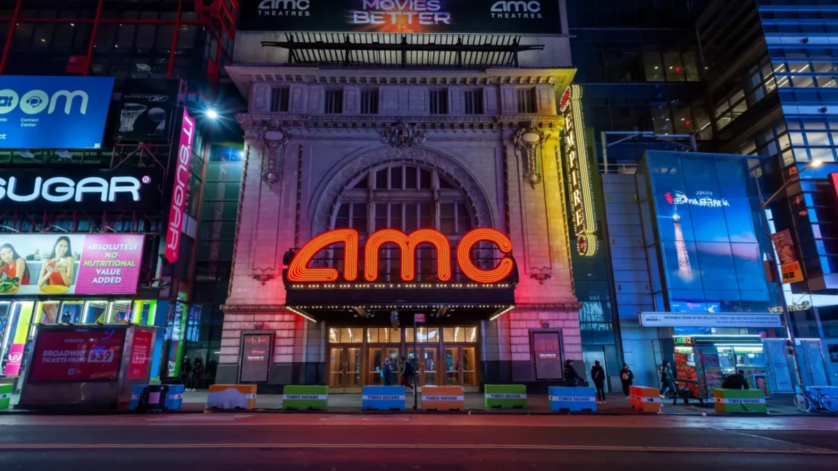 Newyorské kino AMC.