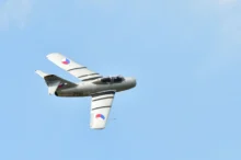 sovětský letoun MIG-15 se znakem československého letectva