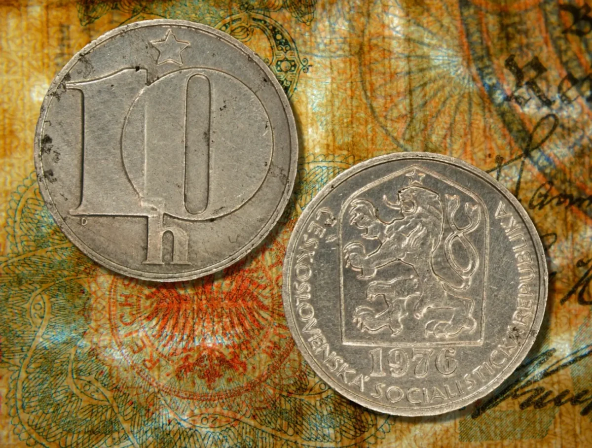 Deset haléřů československých