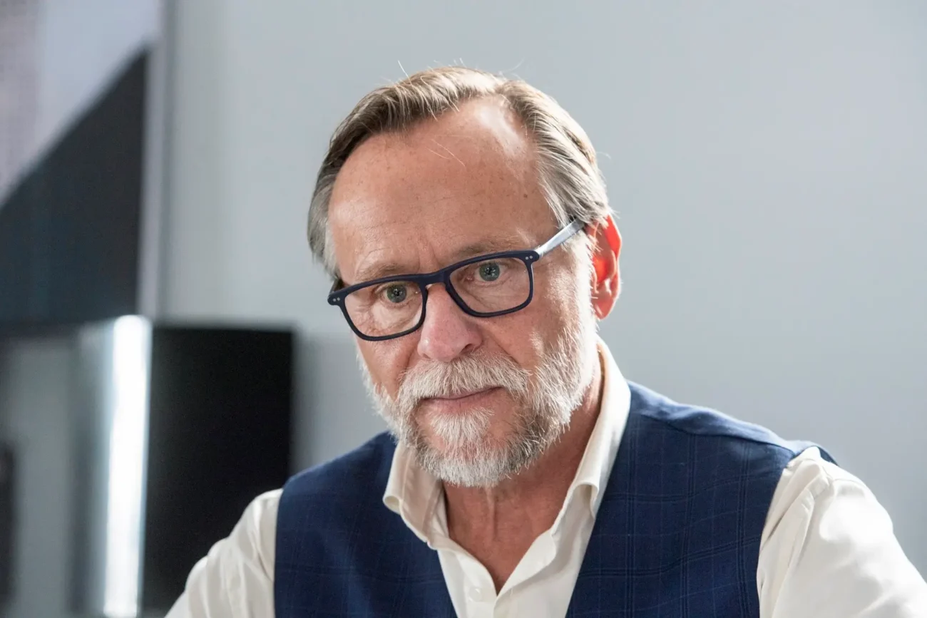 český herec Karel Roden během natáčení filmu Tancuj Matyldo