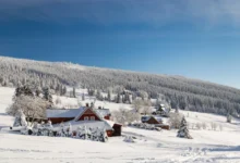 rekreační lyžařský resort v Krkonoších