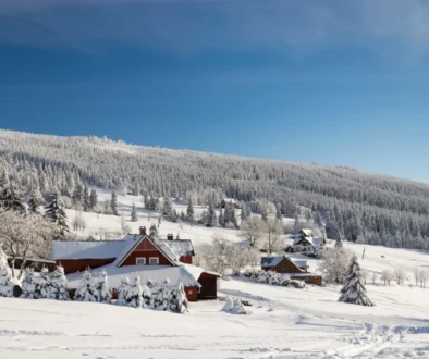 rekreační lyžařský resort v Krkonoších