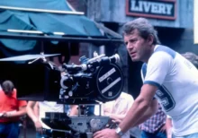 Miloš Forman při natáčení