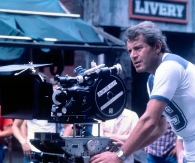 Miloš Forman při natáčení