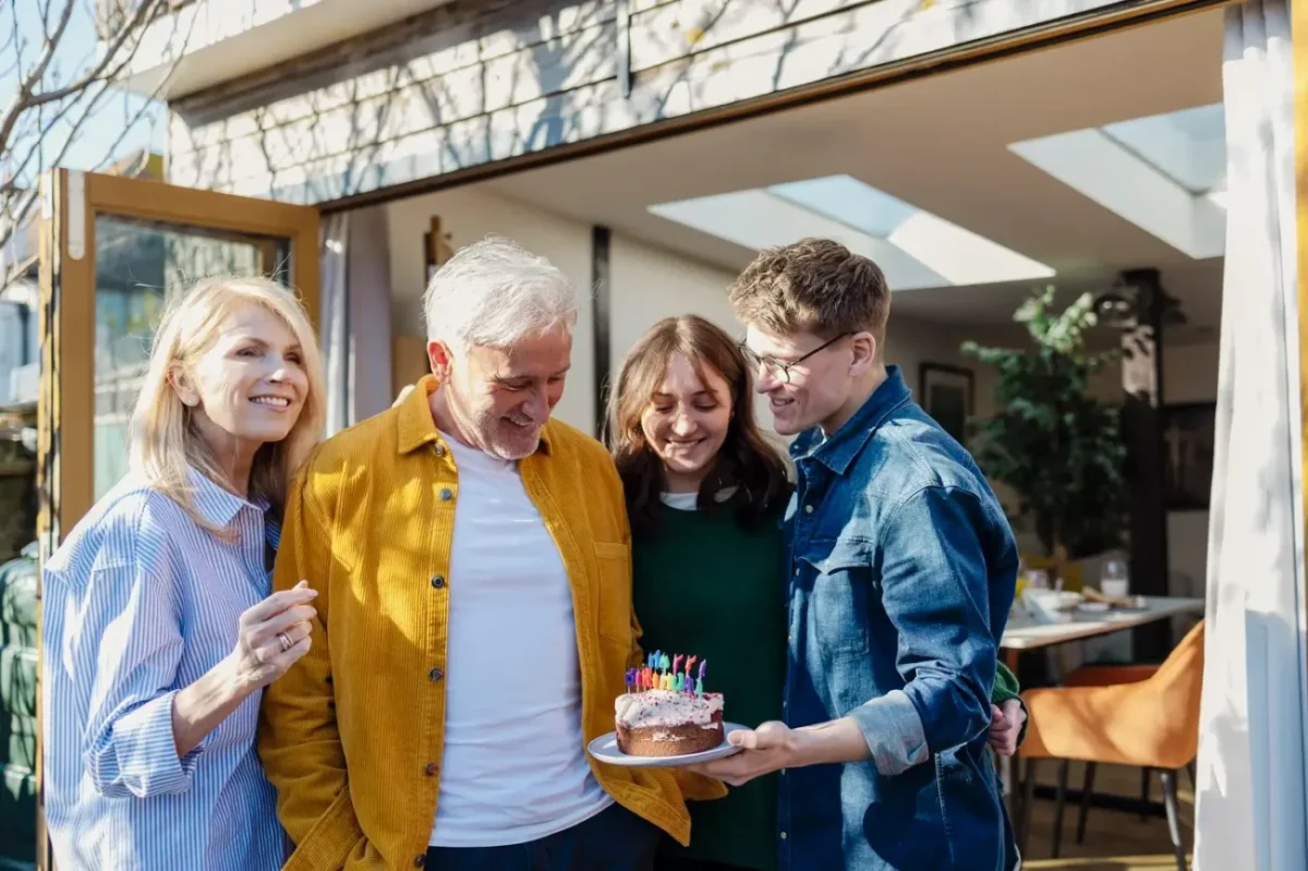 Při oslavách se schází celá rodina