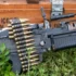 americký kulomet M60 s nábojovým pásem