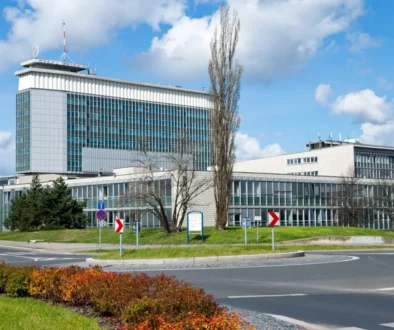 Česká televize na Kavčích horách v Praze na Pankráci