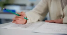 Ilustrativní obrázek testu ve škole