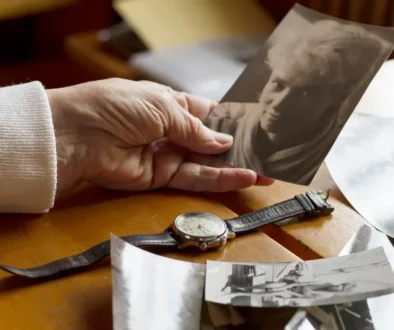 seniorka, hodinky