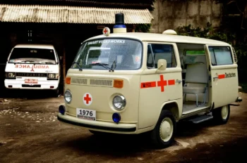 Stará socialistická sanitka