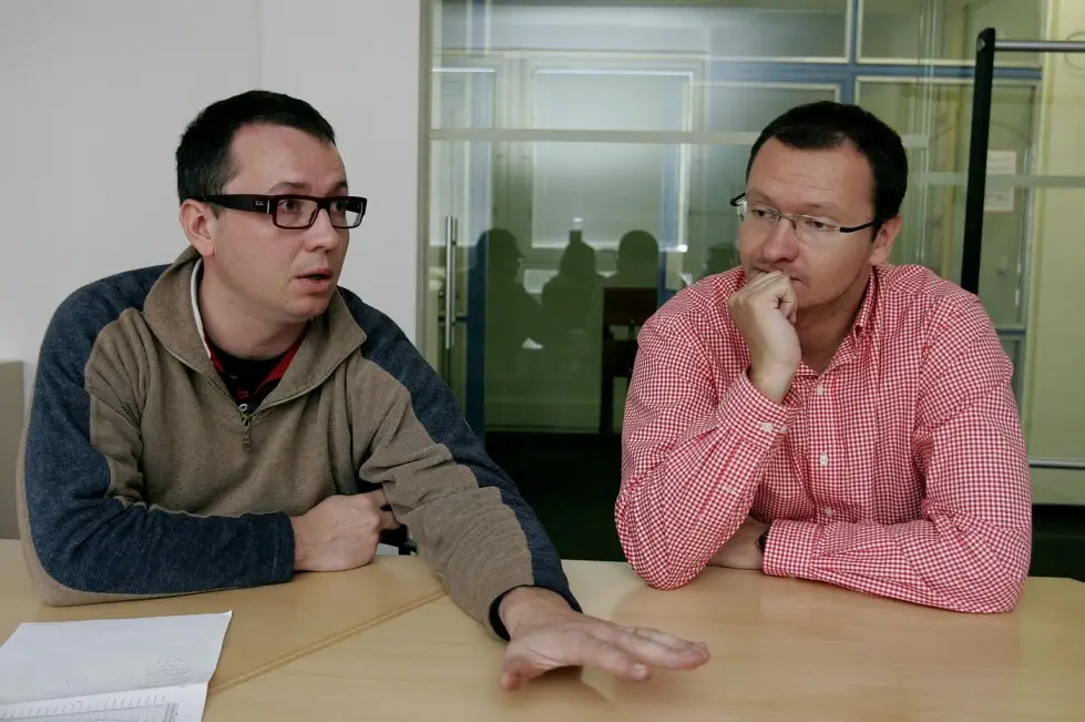 Generální ředitel TV nova prozradil plány. Zdroj: Profimedia | TVGURU.cz Generální ředitel s dalším mužem.