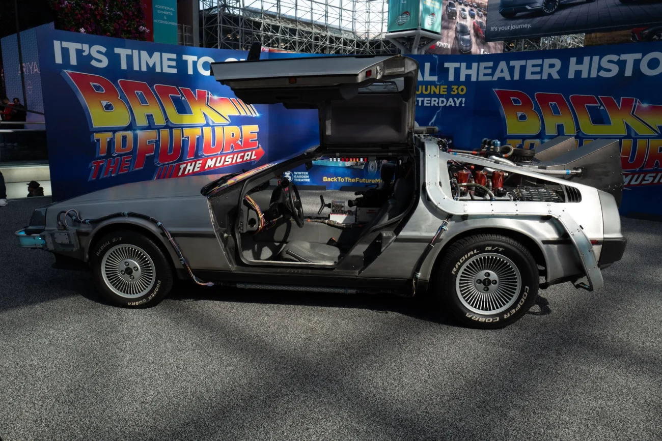 Auto z filmu Návrat do budoucnosti.
