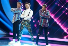vystupující na pódiu v rámci pořadu Superstar