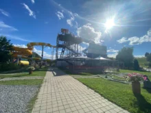 aquapark v létě