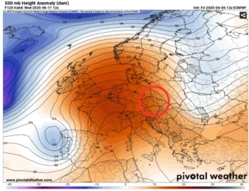meteorologický model