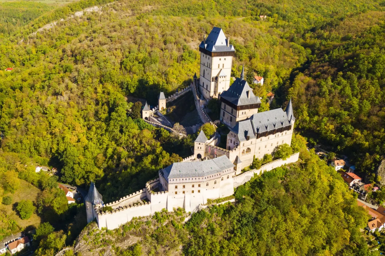 Výlet na Karlštejn. 