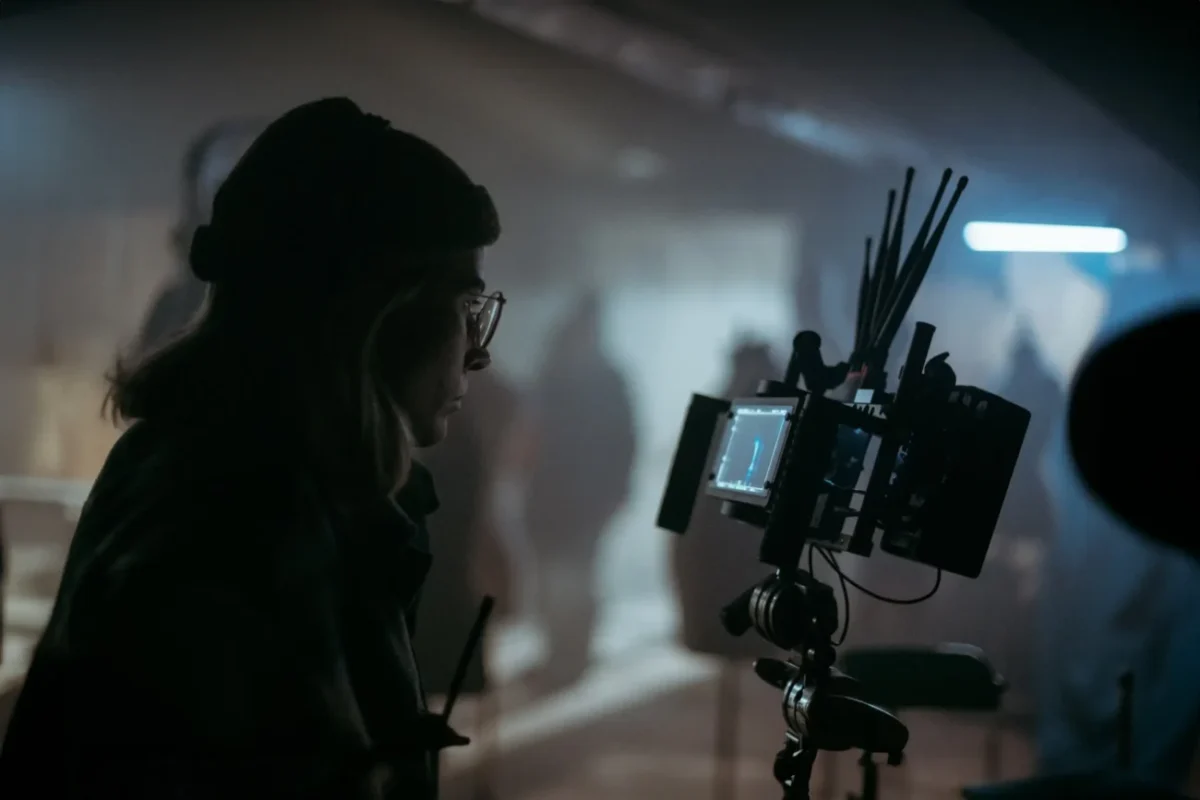 Natáčení seriálu.