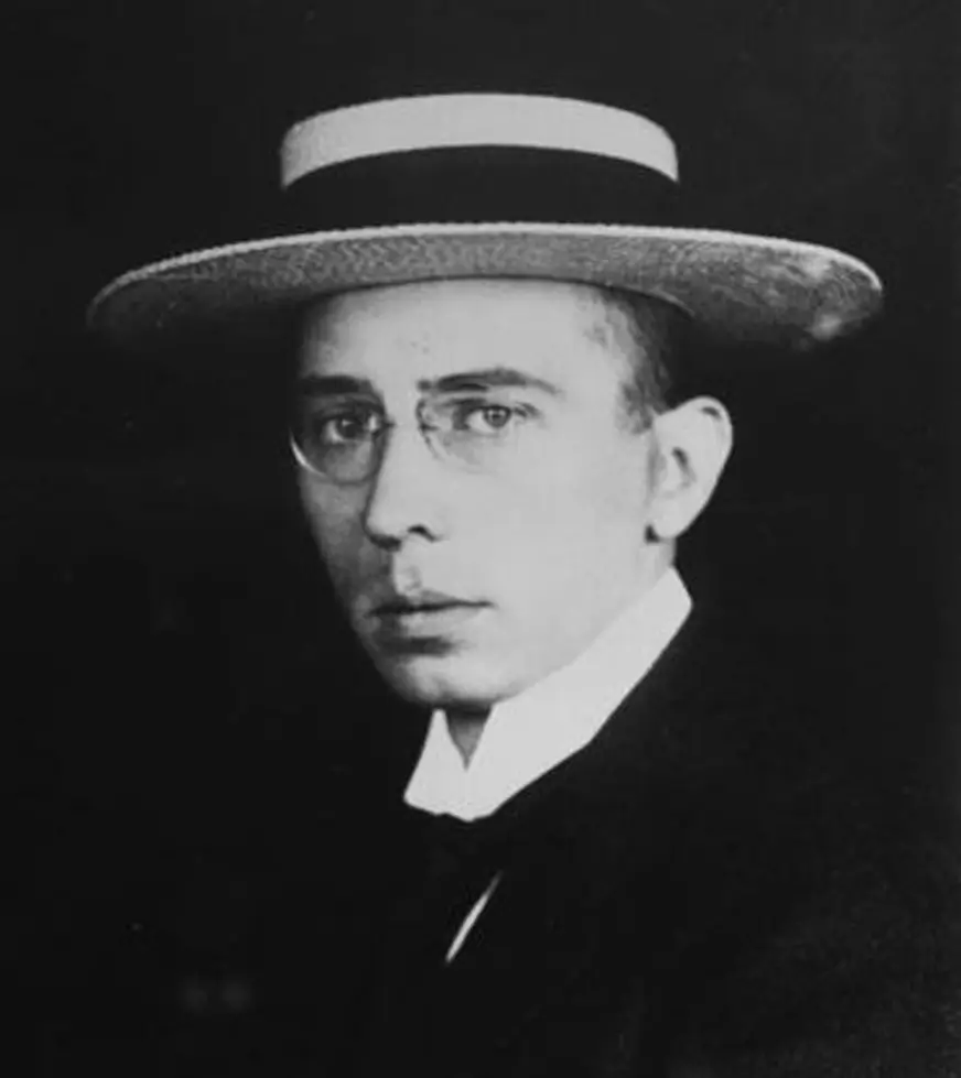 Josef Chochol na černobílém obrázku.