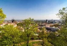 Pohled na Brno.
