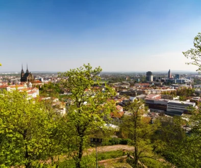 Pohled na Brno.