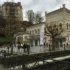 Karlovy Vary pohled na ulici a řeku